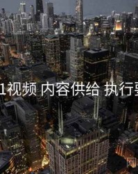 新91视频 内容供给 执行要点