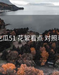 吃瓜51 花絮看点 对照表